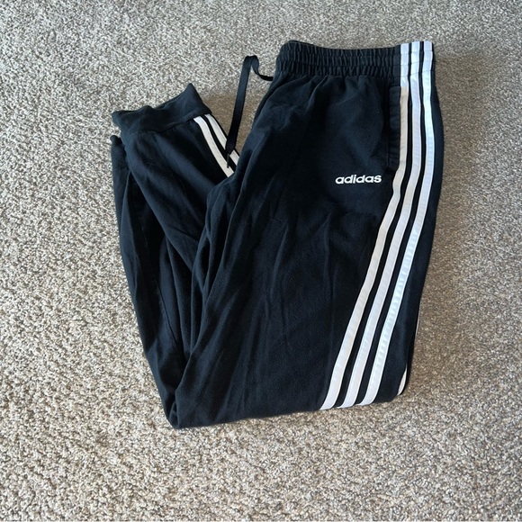adidas Pants - Adidas - Black Joggers - Large